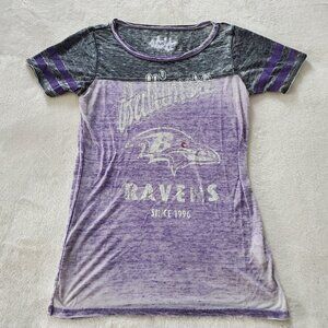 Alyssa Milano Touch Baltimore Ravens T-Shirt Size S
